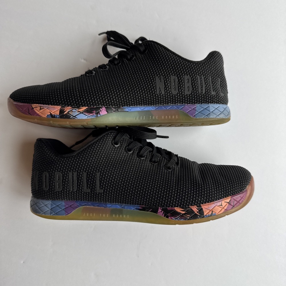 “NOBULL SuperFabric Outwork Trainer Women's Size 8 Black Wild Floral Sunset” - Picture 3 of 13